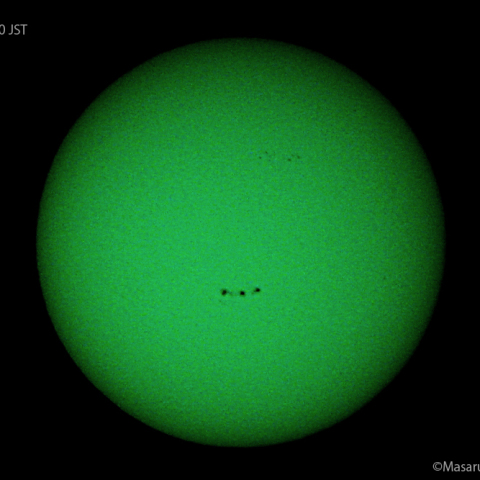 太陽黒点：2021/12/28