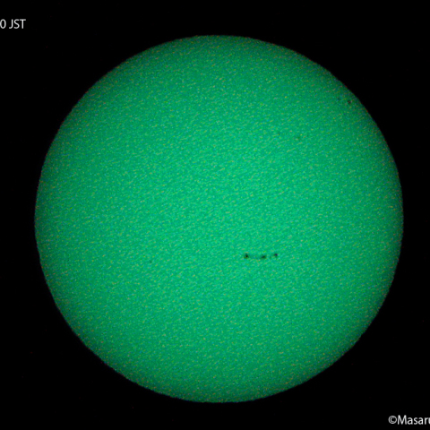 太陽黒点：2021/12/29