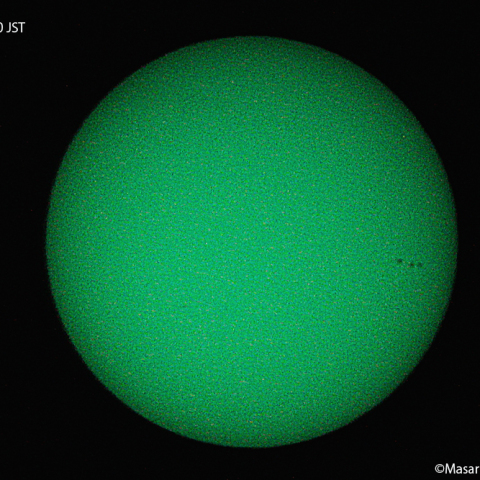 太陽黒点：2022/01/01