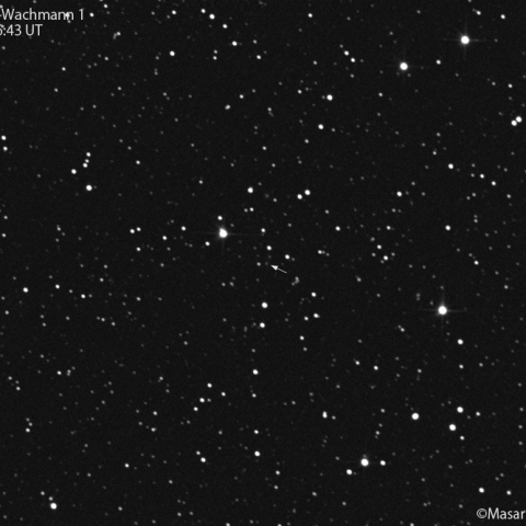 シュヴァスマン-ヴァハマン第１彗星 ( 29P ) : 2022/01/04