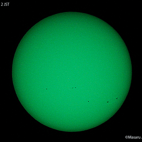 太陽黒点 : 2022/01/13