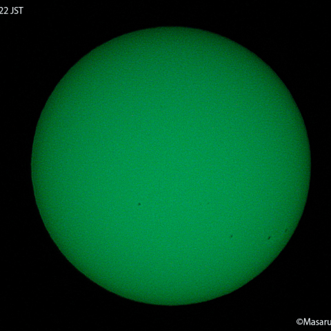 太陽黒点 : 2022/01/14