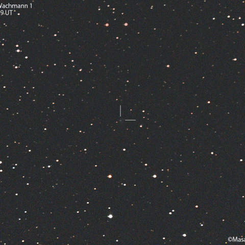 シュヴァスマン-ヴァハマン第１彗星 ( 29P ) : 2022/02/21