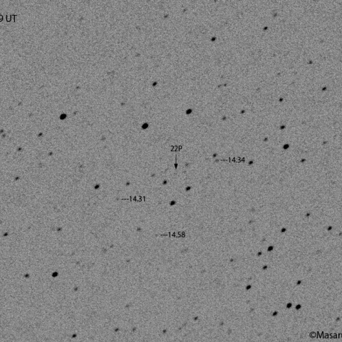 コプフ彗星 (22P)  : 2022/02/24