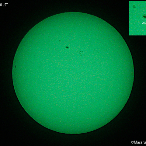 M4.0の太陽フレア発生前の太陽 : 2022/03/28C