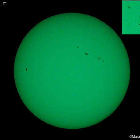 太陽黒点 : 2022/03/30