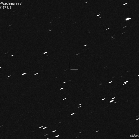 シュヴァスマン-ヴァハマン第３彗星(B核) : 2022/04/02