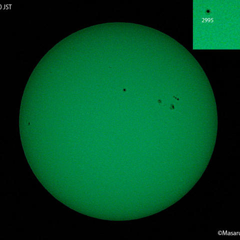 太陽黒点 : 2022/04/25