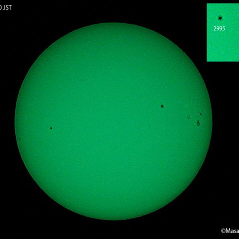 太陽黒点 : 2022/04/27