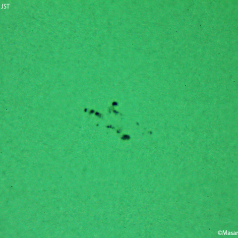 太陽黒点（拡大）: 2022/05/03