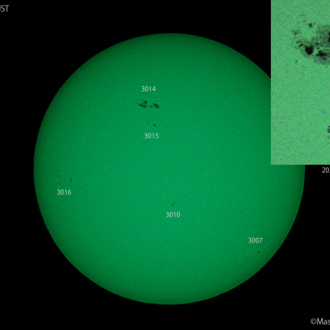 太陽黒点 : 2022/05/19