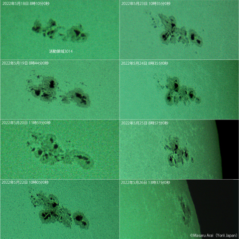 活動領域3014の変化 : 2022/05/18～26