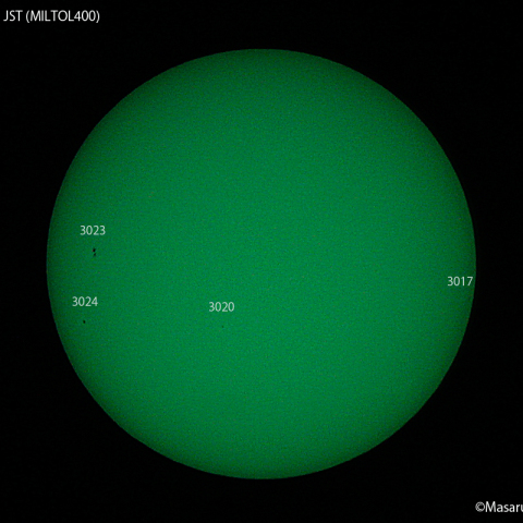 太陽黒点 : 2022/05/27