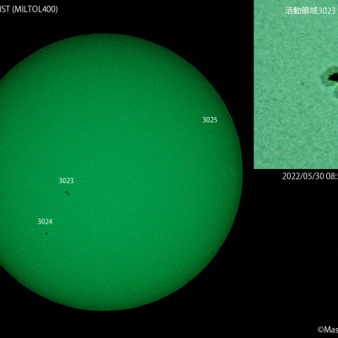太陽黒点 : 2022/05/30