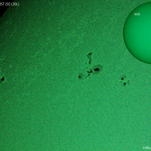 太陽黒点 : 2022/06/13