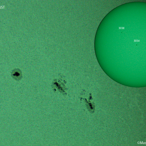 太陽黒点 : 2022/06/19