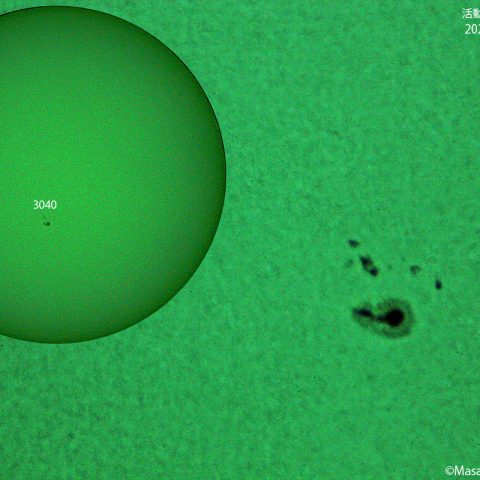 太陽黒点 : 2022/06/27