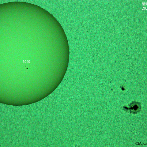 太陽黒点 : 2022/06/28