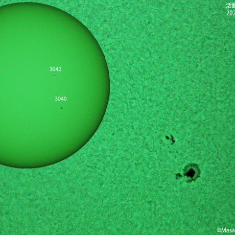 太陽黒点 : 2022/06/29