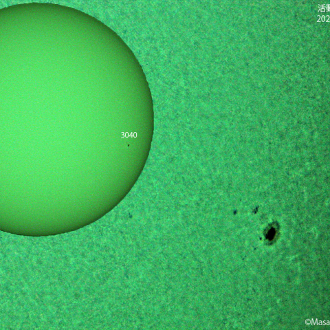 太陽黒点 : 2022/07/01