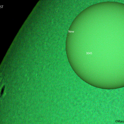 太陽黒点 : 2022/07/01B