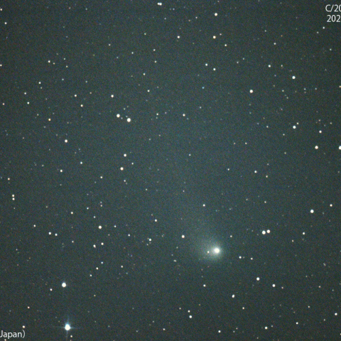 パンスターズ彗星( C/2017K2 )：2022/08/18