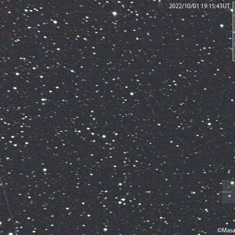 スコッティ彗星 ( 244P ) : 2022/10/02