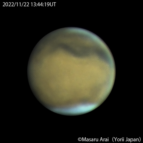 火星（可視光）：2020/11/22