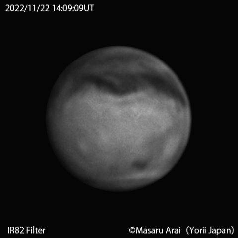 火星（赤外光）：2020/11/23