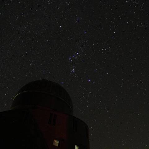 皆既月食とオリオン