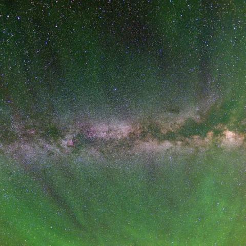 大気光と天の川①