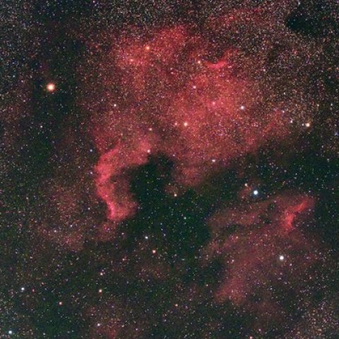 北アメリカ・ペリカン星雲