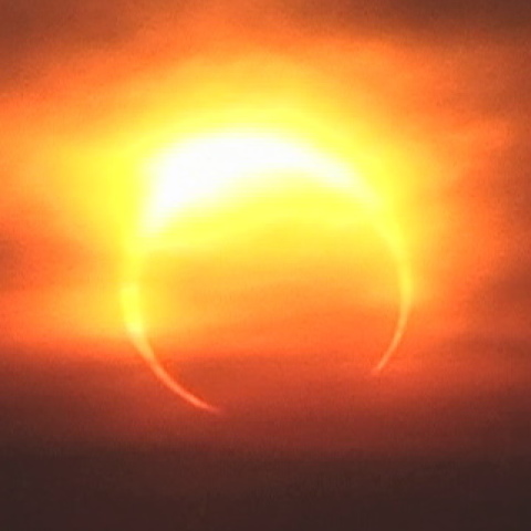 2010年1月15日 青島金環食