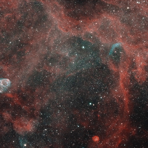 NGC6888_WR134 周辺