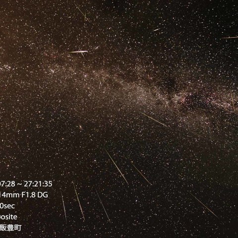 ペルセウス座流星群2018