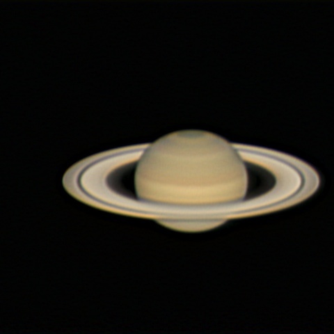 2013年5月5日の土星＠梶ヶ森山頂