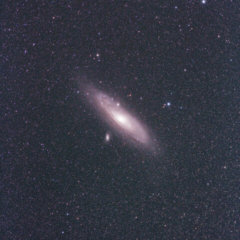 アンドロメダ大星雲付近