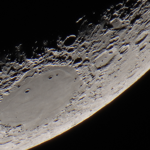 月齢 3.3から危難の海付近