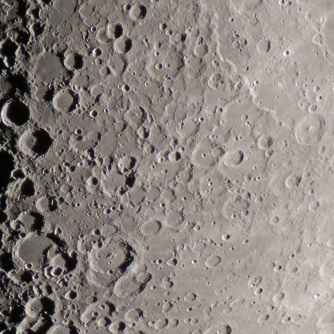 月齢7.7　アルタイの崖～ジャンセン