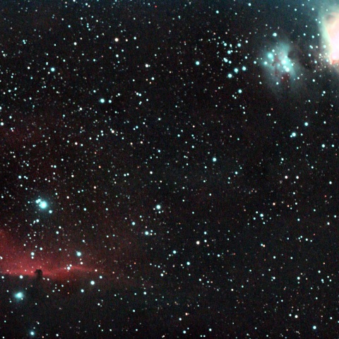 M42 オリオン大星雲＆IC434 馬頭星雲