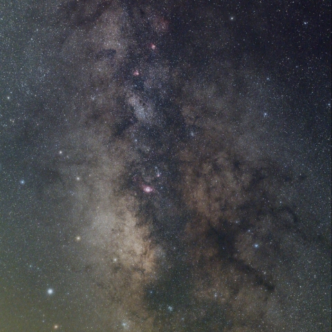 天の川（いて座付近）