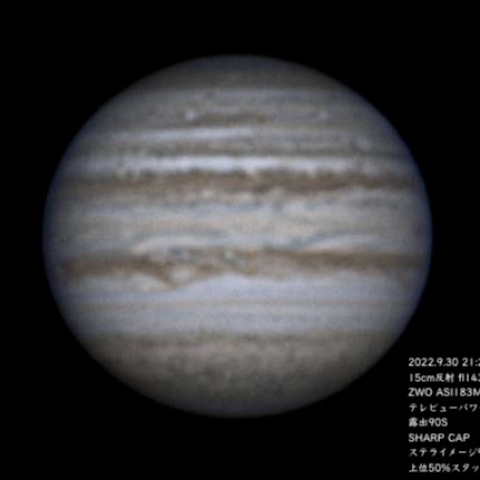 中村要鏡による木星