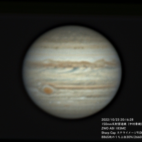 中村要鏡による木星