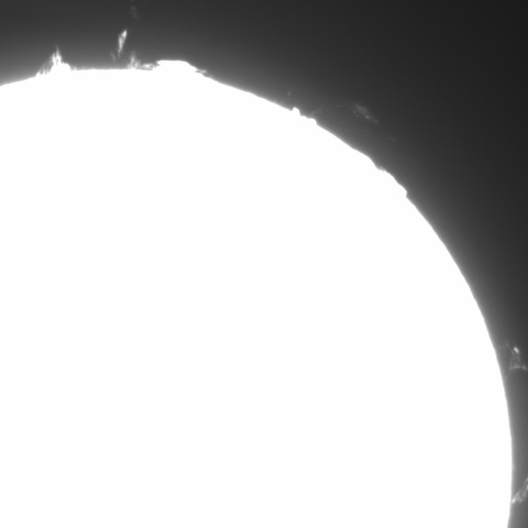 2022.10.15  極淡なプロミネンス達  