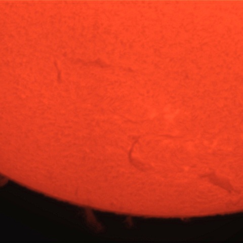 2022.10.21  プロミネンスとダークフィラメント