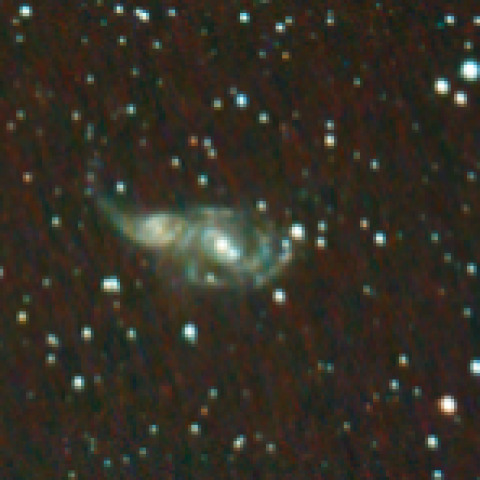 NGC 2207 衝突銀河