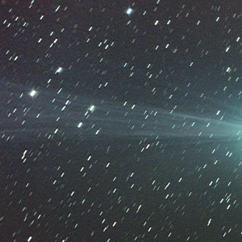 雲間からラヴジョイ彗星－１(2014 Q2)