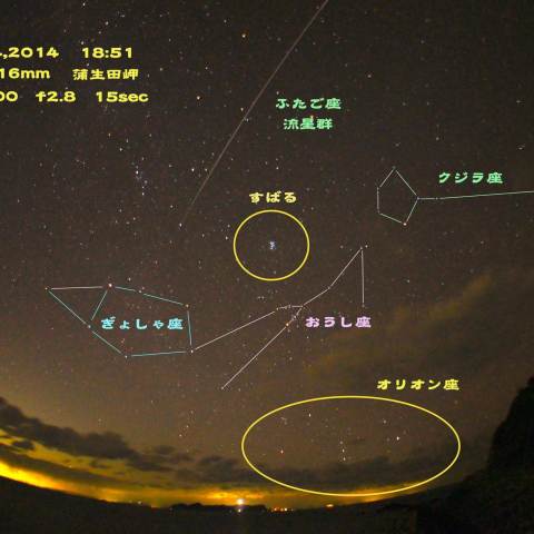 ふたご座流星群