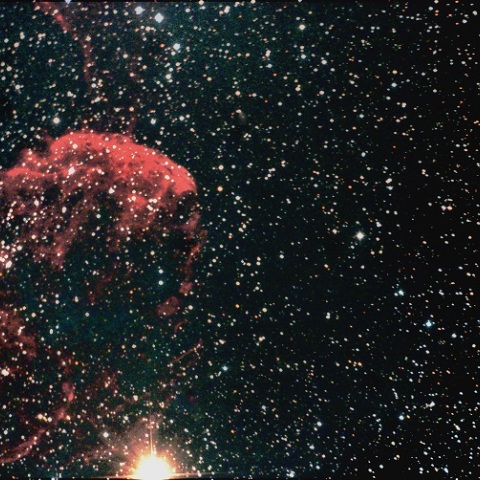 自宅前のクラゲ星雲