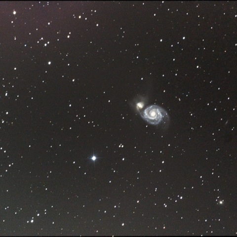 ５月の北天子持ち銀河